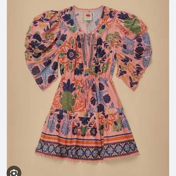 FARM Rio Seashell Mini Dress - Picture 3 of 11